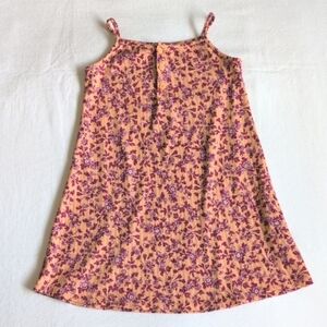 floral ribbed tank sun dress 3T toddler girls
